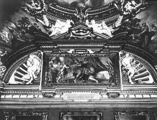 Florenz, Palazzo Pitti, Sala di Apollo, Detail der Decke