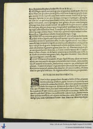 Sutorum Instrumenta.