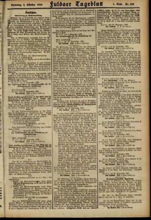 Zweite Ausgabe vom Samstag, den 02. Oktober 1920.