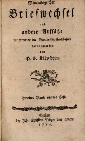 Mineralogischer Briefwechsel, 2,4