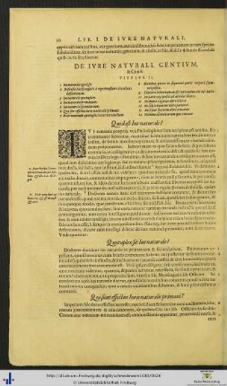 Titulus II. De Iure Naturali, Gentium et Civili.