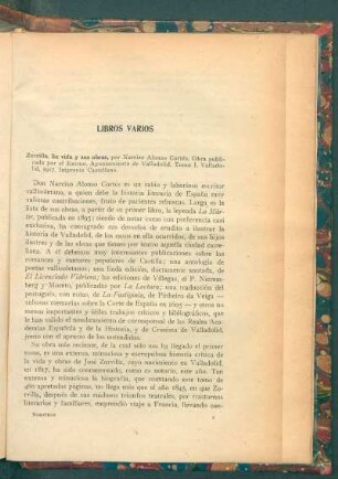 Libros varios