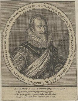 Bildnis des Christianvs IV., König von Dänemark