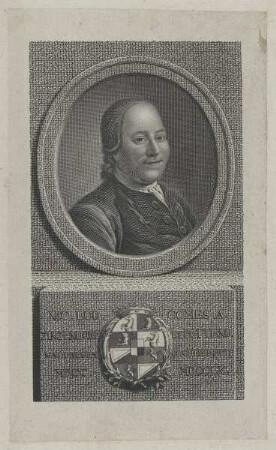 Bildnis des Nic. Lud. a Zinzendorf et Pottend
