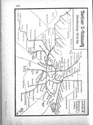 Karte: Berliner U-Bahnnetz