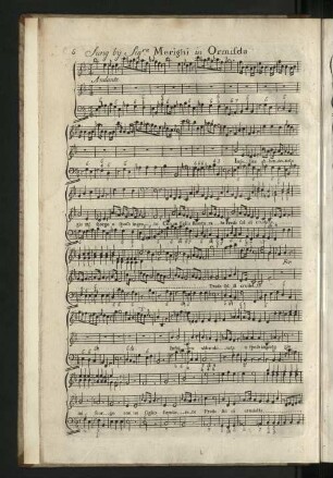 Sung by Sig.ra Merighi in Ormilda