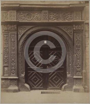 Portal am Bürgerhaus Ring 16 in Liegnitz