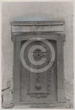 Portal am Schloss Groß Sägewitz von O