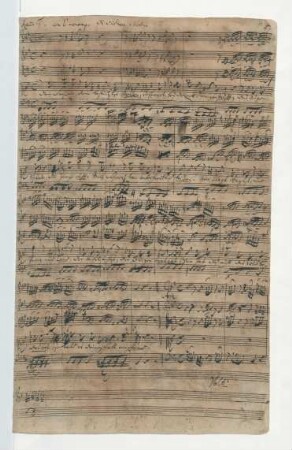 2. Recit[ativo] (S): Dein Sachsen, dein bestürztes Meißen