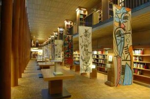 Raumaufnahme. Galerie am Lesesaal