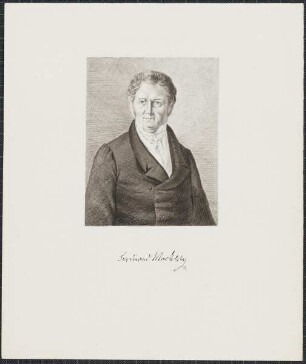 Icones Professorum Marpurgensium — Bildnis des Ferdinand Mackeldey (1784-1834)