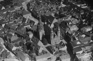 Altstadt von Eisleben : Blickrichtung Südosten