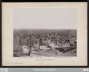 Kairo von der Citadelle aus. I.
