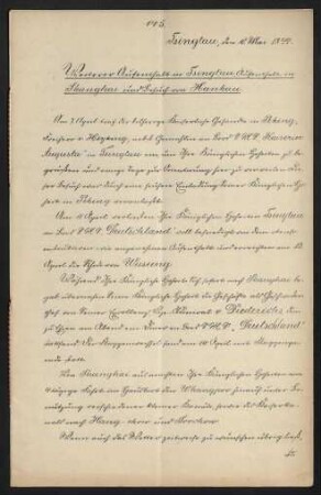 Weiterer Aufenthalt in Tsingtau, Aufenthalt in Shanghau und Besuch von Hankau vom 10.05.1899 (145)