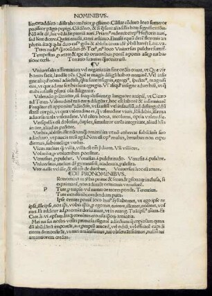 De Pronominibus.