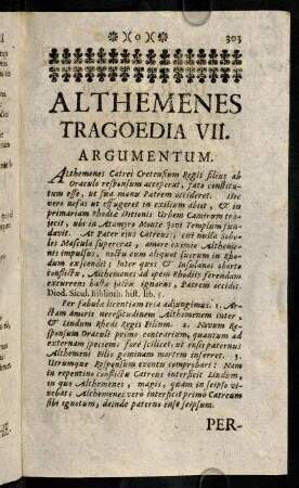 303-304, Argumentum. Personae.