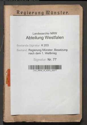 Verordnungen der Besatzungstruppen