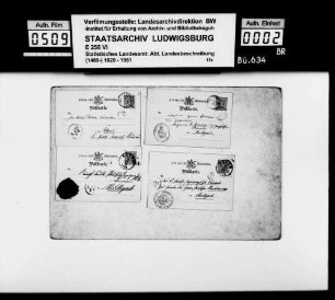 Materialsammlung für eine Neubearbeitung der OAB