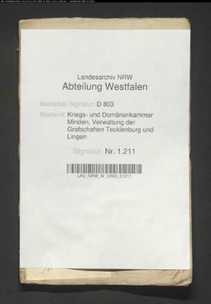 Das Landeskapital des Brüggemann, später Morrien vom 12.4.1632