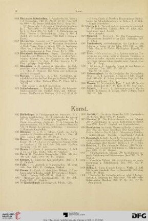 Kunst (Nr. 1082-1141)