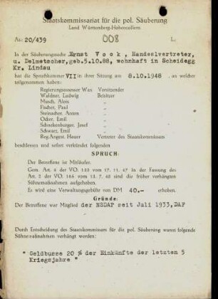 Vock, Ernst
