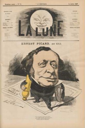 Ernest Picard, par Gill