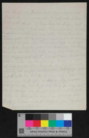 Handschriftliche Rede Admiral Johannes von Karpf