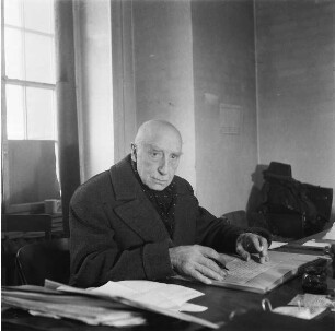 Portraitserie Ludwig Justi : Ludwig Justi (14.03.1876-19.10.1957; Kunsthistoriker, Museumsdirektor)