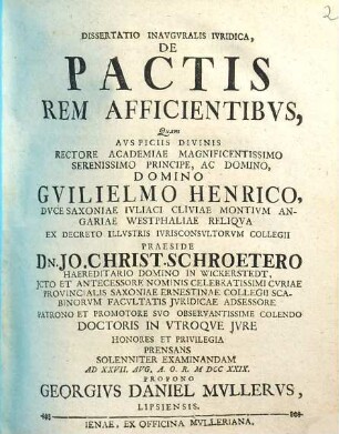 Dissertatio inavgvralis ivridica, de pactis rem afficientibvs