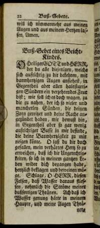 2. Bey der Beichte und Communion