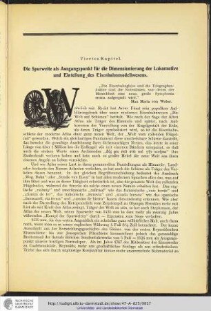 Die Spurweite als Ausgangspunkt für die Dimensionierung der Lokomotive und Einteilung des Eisenbahnmodellwesens