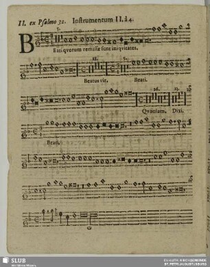 II. Beati quorum