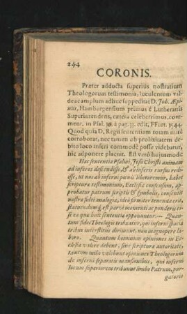 Coronis.