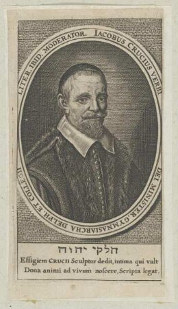Bildnis des Iacobus Crucius
