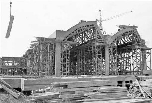 Neubau der Maschinenfabrik Fahr an der Daimlerstraße (Zahnradfabrik).