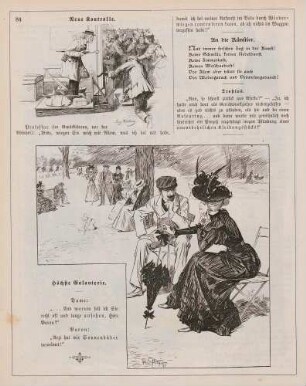"Neue Kontrolle" "Höchste Galanterie"
