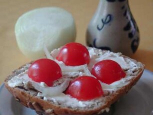 Belegtes Brötchen