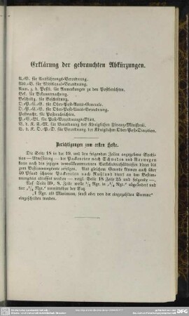 Erklärung der gebrauchten Abkürzungen