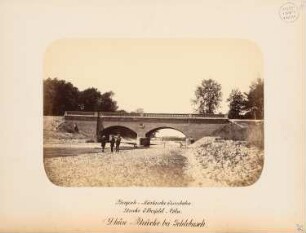 Bergisch-Märkische Eisenbahn. Dhünnbrücke, Schlebusch: Ansicht