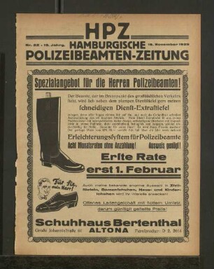Nr. 22 * 19. Jahrg. 15. November 1929