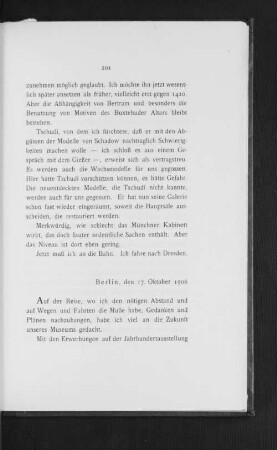 Berlin, den 17. Oktober 1906