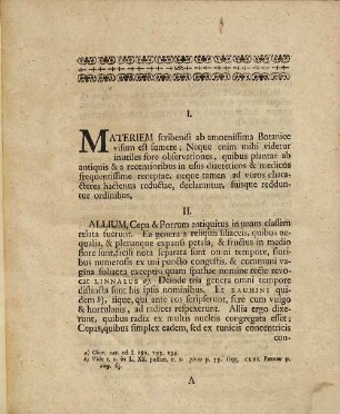 Alberti Halleri De Allii Genere Natvrali Libellvs : Cvm Figvris Aeneis