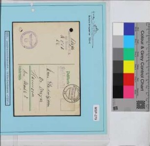 Privat-Feldpostkarte, Schiffsname/Landeinheit: Landesschützenabteilung Wilhelmshaven; Frankatur, Mi.-Nr.: [Keine]; Poststempel: Wilhelmshaven 1 zz 26.12.41.-11; Nebenstempel: Kommando Landeschützenabteilung Wilhelmshaven