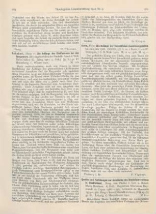 269-270 [Rezension] Schubert, Hans von, Die Anfänge des Christentums bei den Burgundern
