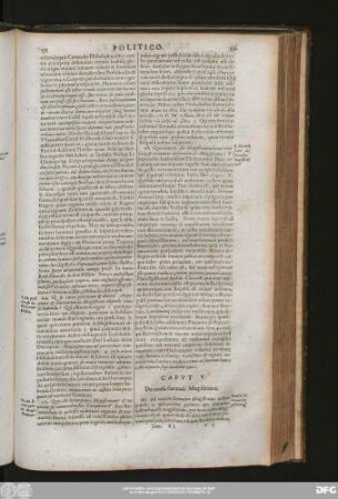 Caput V. De causa formali Magistratus.
