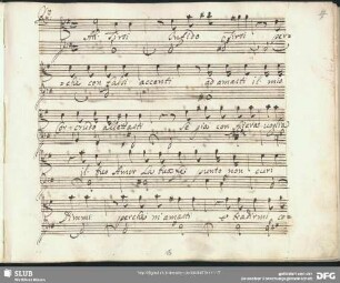 Recitativo: Ah Tirsi infido Tirsi perchè con falsi accenti