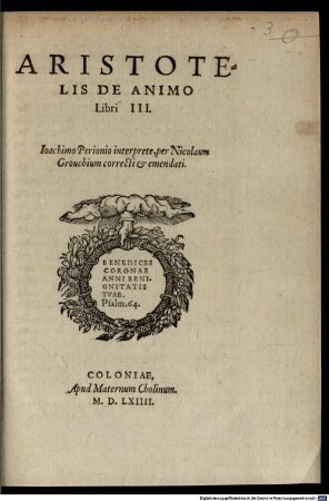 De animo libri III
