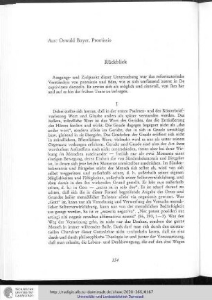 Oswald Bayer - Promissio. Geschichte der reformatorischen Wende in Luthers Theologie