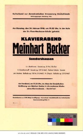 Originaltitel: Klavierabend Meinhart Becker Sondershausen