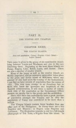 Chapter XXXII. The Visayas Islands